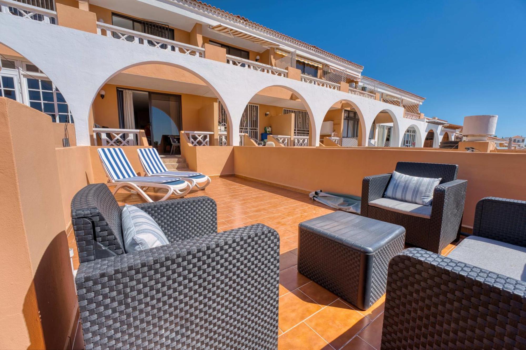 Estudio Con Terraza Y Vistas Espectaculares Ov302 * Costa Adeje (Tenerife)